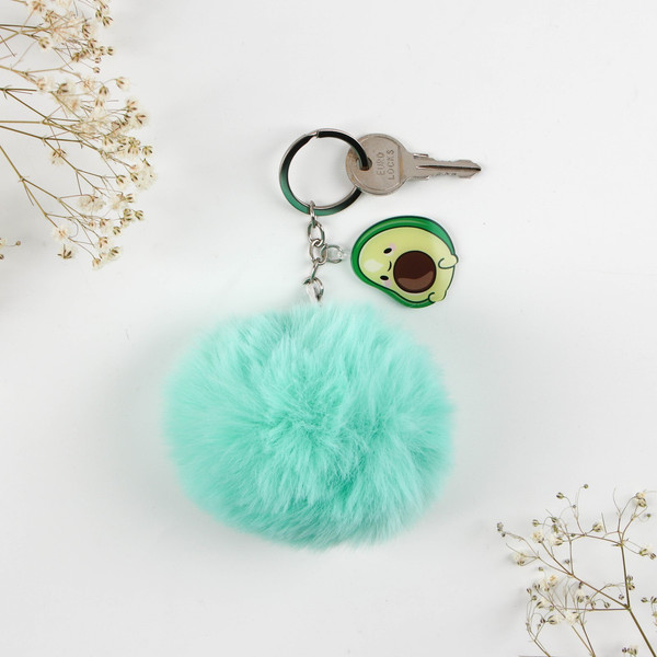 Изображение товара Брелок Sima-Land Авокадный пушистик / 9572206