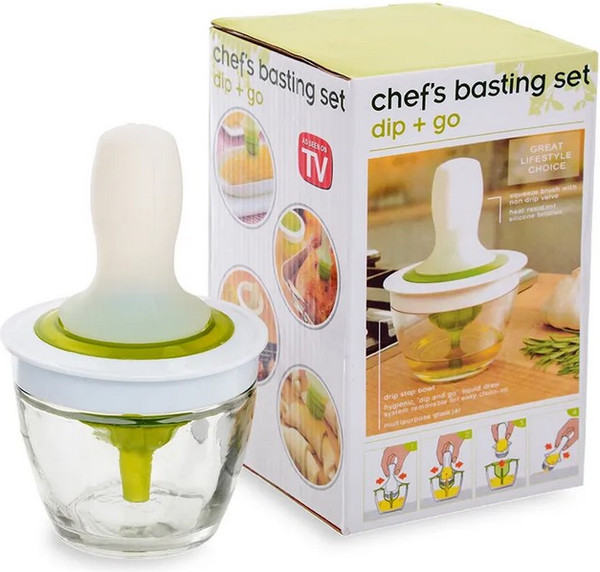 Изображение товара Емкость для хранения ЭСТЕТ 30493 (с кисточкой)