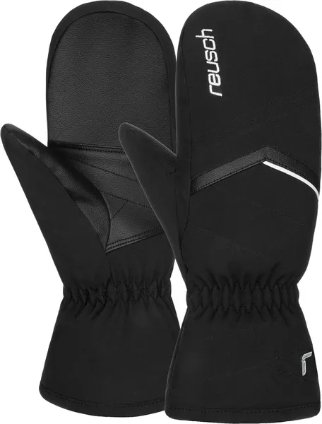 Изображение товара Варежки лыжные Reusch Marisa / 6431450-7701 (р.8, Black/White)