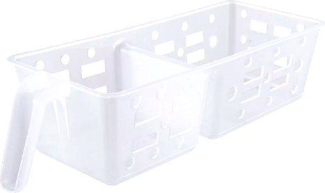 Изображение товара Органайзер для хранения Полимербыт 4384800 (М, белый)