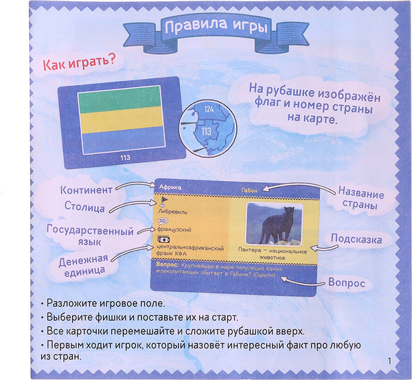 Изображение товара Настольная игра Лас Играс Kids. Путешествие вокруг света / 10512037