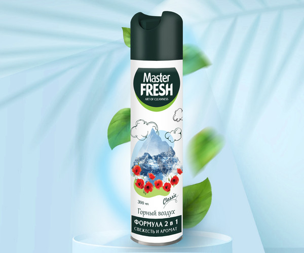 Изображение товара Освежитель воздуха Master Fresh Classic Горный воздух (300мл)