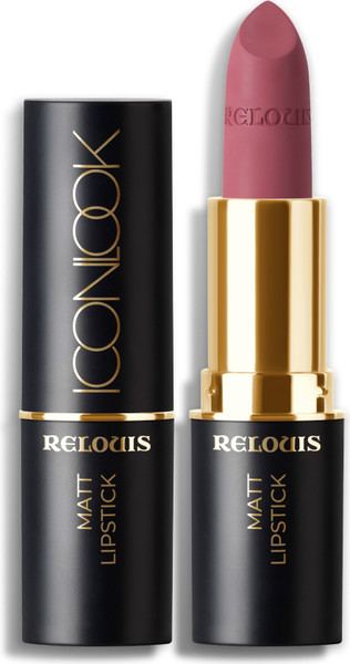 Изображение товара Помада для губ Relouis Icon Look Матовая тон 07 Rose Addict