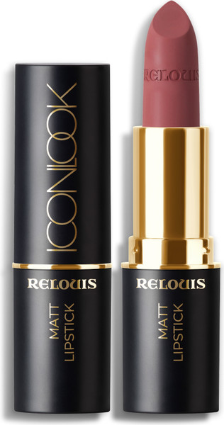 Изображение товара Помада для губ Relouis Icon Look Матовая тон 08 Vintage Dreams