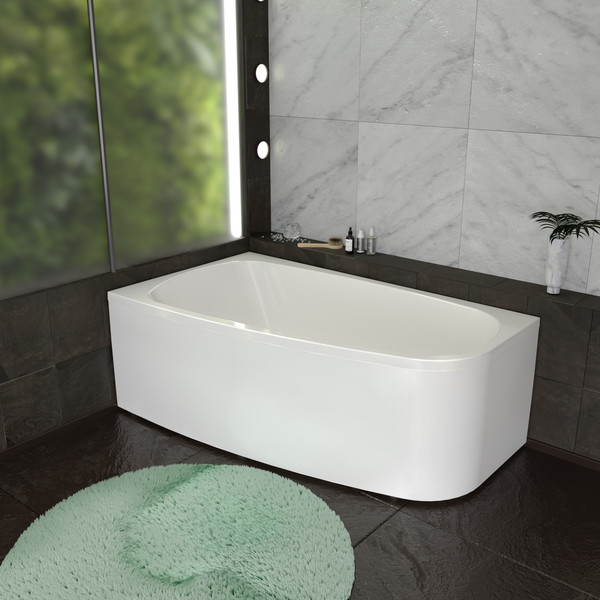 Изображение товара Ванна акриловая Radomir Рона 168x95 / 1-01-0-2-1-344 (правый)