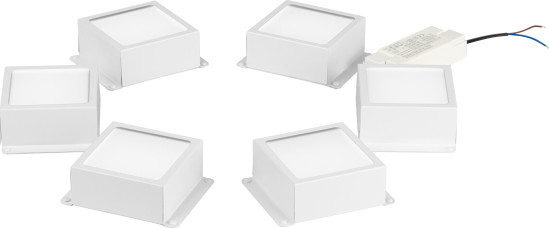 Изображение товара Комплект панелей светодиодных ЭРА SPO-646-3-5K-W6 / Б0063051 (6шт)