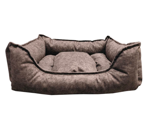 Изображение товара Лежанка для животных Happy Friends Пухлик Комфорт / stm 792 (коричневый)