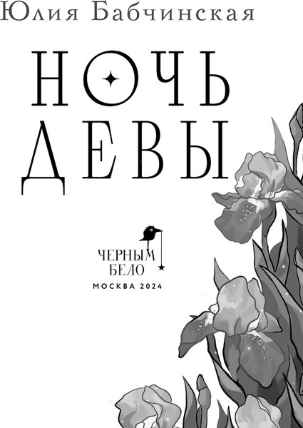 Изображение товара Книга Черным-бело Ночь девы, твердая обложка (Бабчинская Юлия)