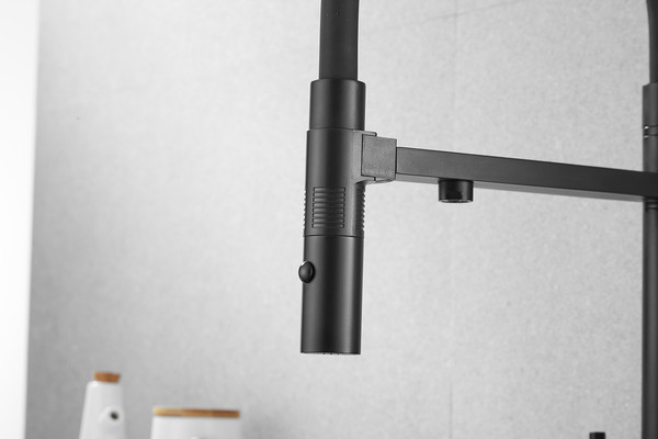 Изображение товара Смеситель Rose R958H (черный)