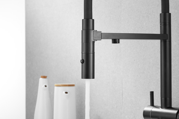 Изображение товара Смеситель Rose R958H (черный)