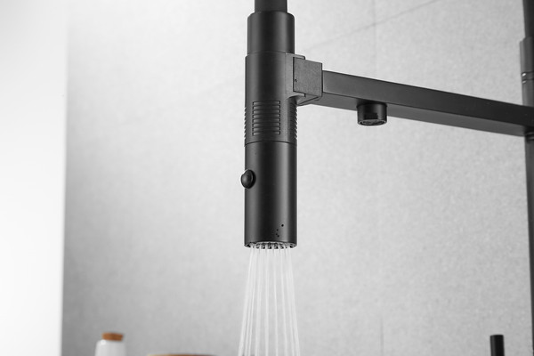 Изображение товара Смеситель Rose R958H (черный)