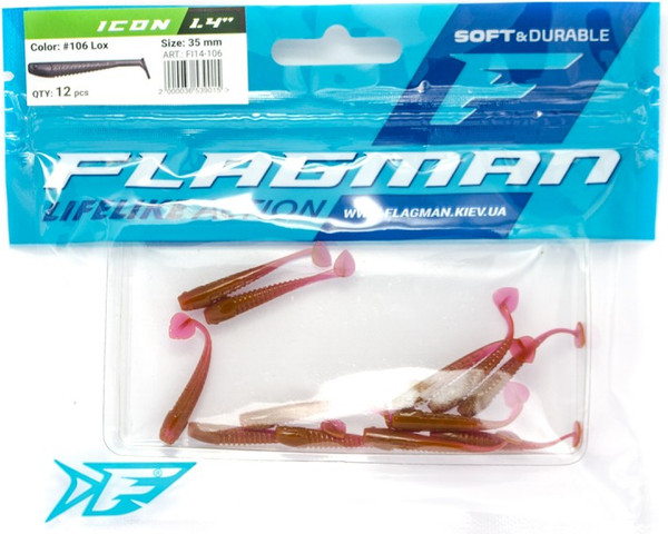 Изображение товара Мягкая приманка Flagman Fishing Icon / FI14-106