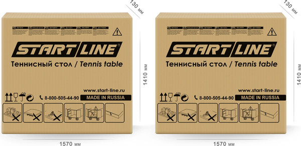Изображение товара Теннисный стол Start Line Champion / 60-800-2 (черный)