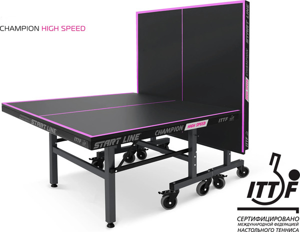 Изображение товара Теннисный стол Start Line Champion High Speed / 60-888-2 (черный)