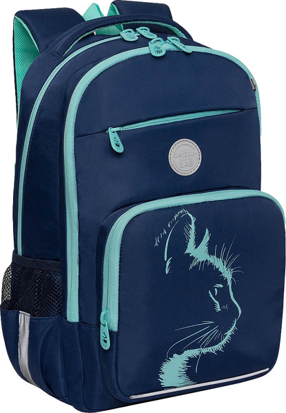 Изображение товара Школьный рюкзак Grizzly RG-564-4 (синий)