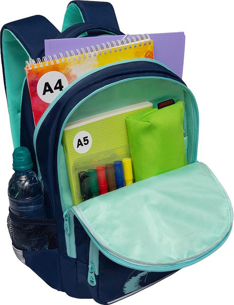 Изображение товара Школьный рюкзак Grizzly RG-564-4 (синий)