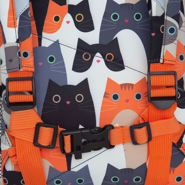 Изображение товара Детский рюкзак Grizzly RK-576-5 (коричневый/серый/белый)