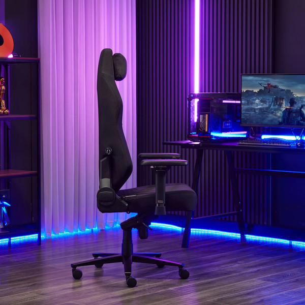 Изображение товара Кресло геймерское Evolution Titan Fabric (черный)