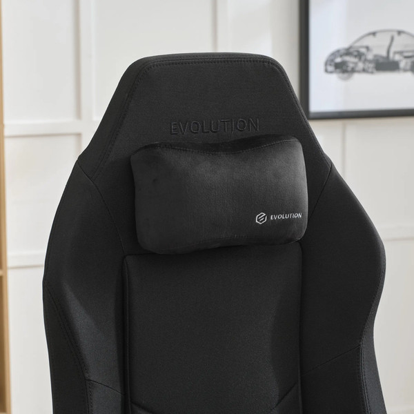 Изображение товара Кресло геймерское Evolution Titan Fabric (черный)