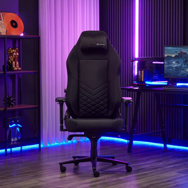 Изображение товара Кресло геймерское Evolution Titan Fabric (черный)