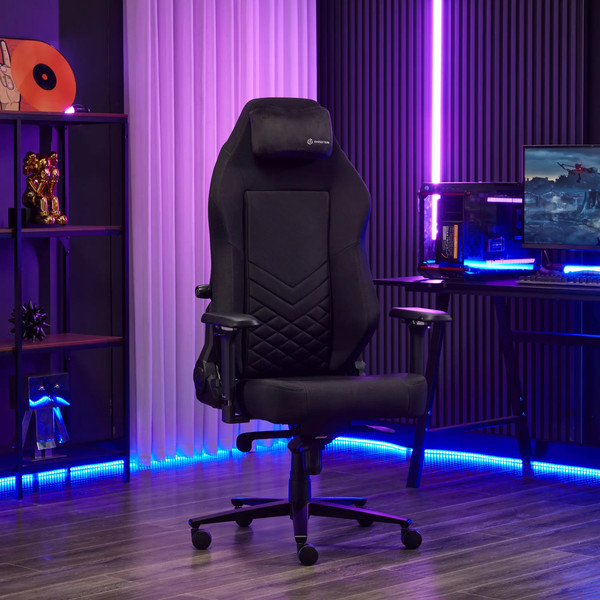 Изображение товара Кресло геймерское Evolution Titan Fabric (черный)