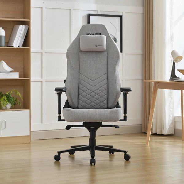 Изображение товара Кресло геймерское Evolution Titan Fabric (серый)