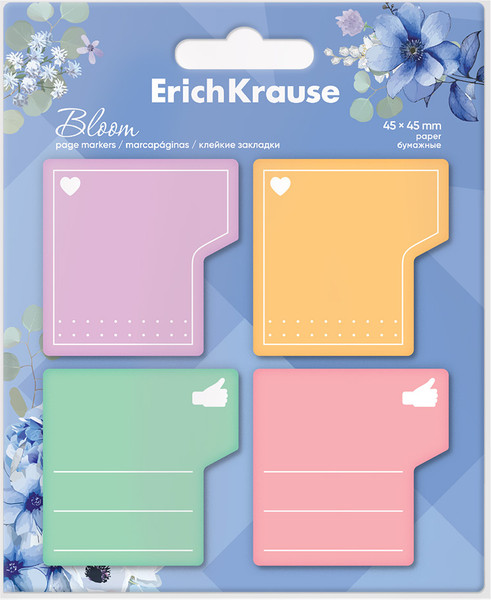 Изображение товара Стикеры канцелярские Erich Krause Pastel Bloom / 61771