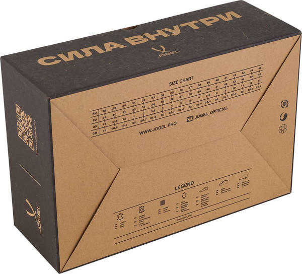 Изображение товара Кроссовки Jogel Fiesta MID (р.44, бежевый/черный)