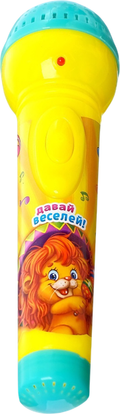 Изображение товара Музыкальная игрушка Zabiaka Микрофон. Давай веселей / 2983411