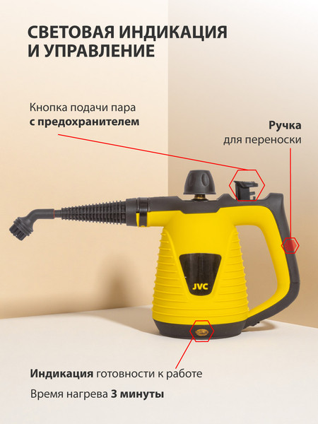 Изображение товара Пароочиститель JVC JH-SC4099