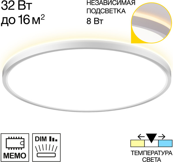 Изображение товара Потолочный светильник Citilux Norma CL748400