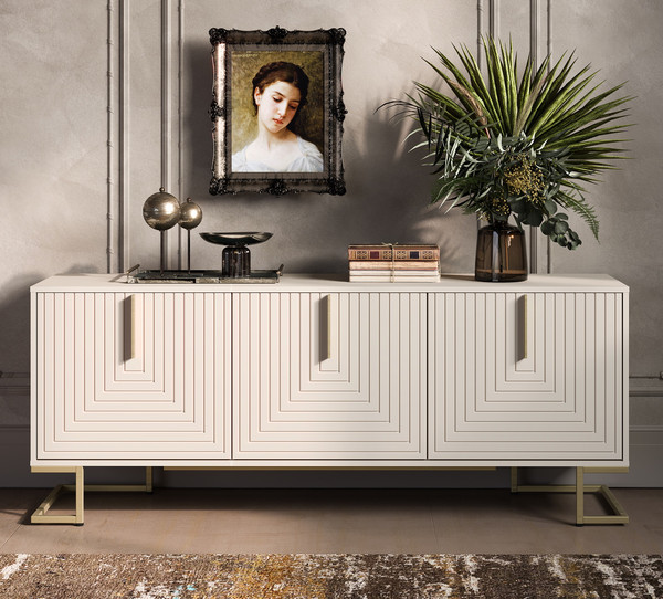 Изображение товара Тумба Involux Неаполь 226T005 (кашемир/шампань)