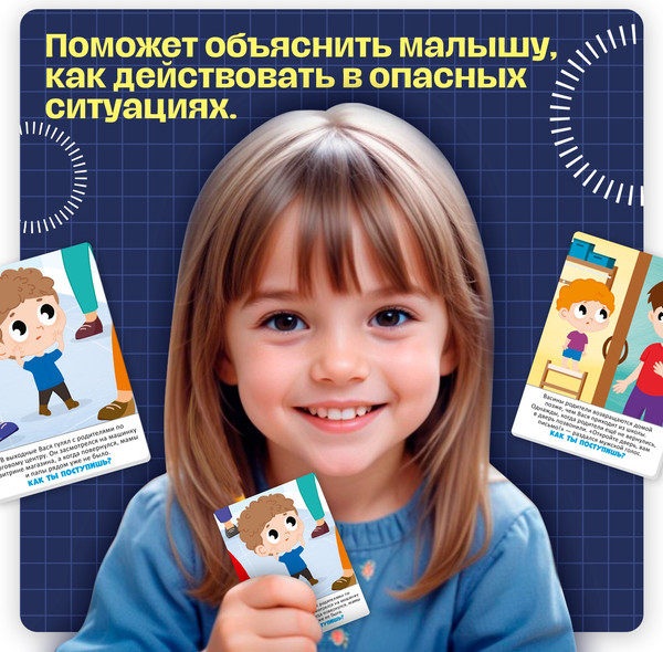 Изображение товара Развивающий игровой набор Zabiaka IQ Важно знать / 10723816