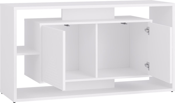 Изображение товара Тумба Involux Неаполь 227T101 (белый премиум с фрезеровкой)