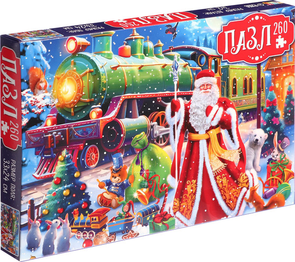 Изображение товара Пазл Puzzle Time Сказочный экспресс / 9815542 (260эл)