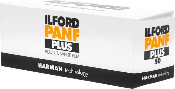 Изображение товара Фотопленка Ilford PAN F Plus 50 120/12 / 4720