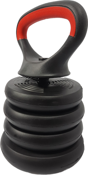 Изображение товара Набор гантелей Ametist Со штангой и гирями 6 в 1 (20кг)