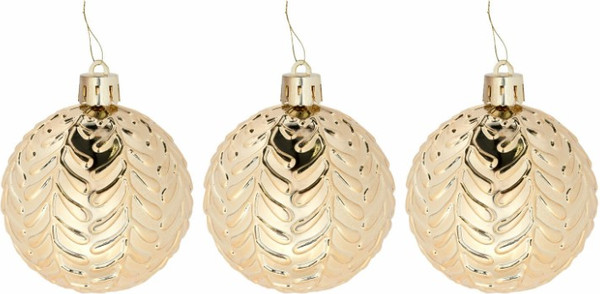 Изображение товара Набор шаров новогодних Золотая сказка 592176 (12шт, бирюзовый/золотой)