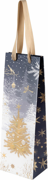 Изображение товара Набор пакетов подарочных Золотая сказка Новогодние / 592135 (4шт)