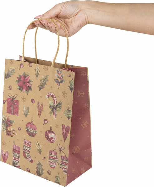 Изображение товара Набор пакетов подарочных Золотая сказка Новогодние / 592128 (10шт)