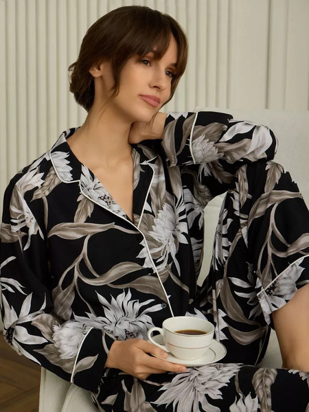 Изображение товара Пижама Arya Eliss (XL, черный)