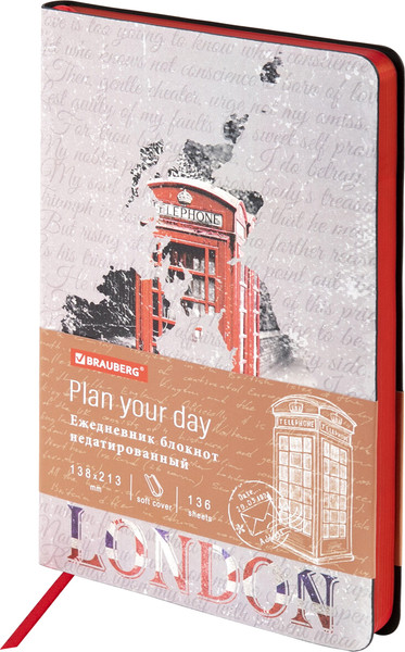 Изображение товара Ежедневник Brauberg Vista. Good Old England / 112010 (136л)