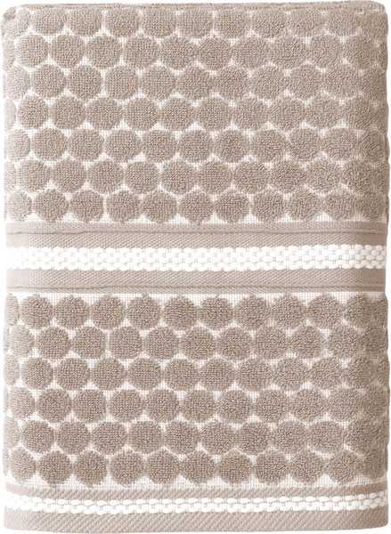 Изображение товара Полотенце Verossa Dots tactille 50x90 (кофе/белый)