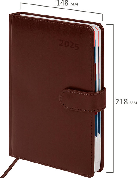 Изображение товара Ежедневник Galant Ritter 2025 / 115715 (коричневый)