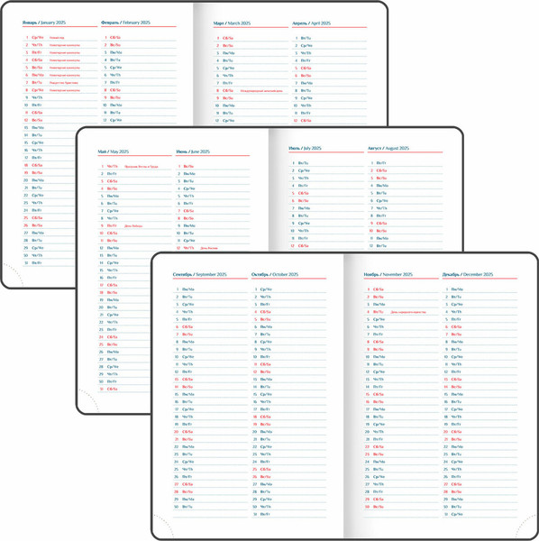 Изображение товара Ежедневник Galant Ritter 2025 / 115715 (коричневый)