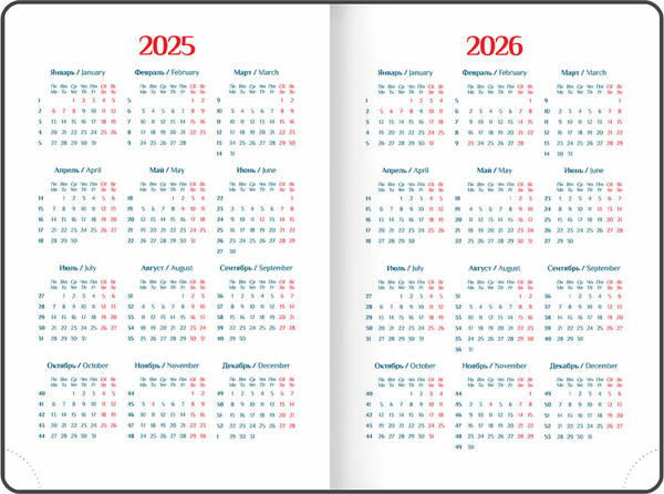 Изображение товара Ежедневник Galant Ritter 2025 / 115715 (коричневый)