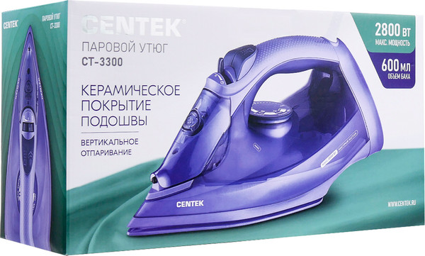 Изображение товара Утюг Centek CT-3300 (фиолетовый)