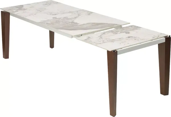 Изображение товара Обеденный стол M-City Esmir 180 Gloss Luxury Pandora Solid Ceramic / 614M05812 (орех)