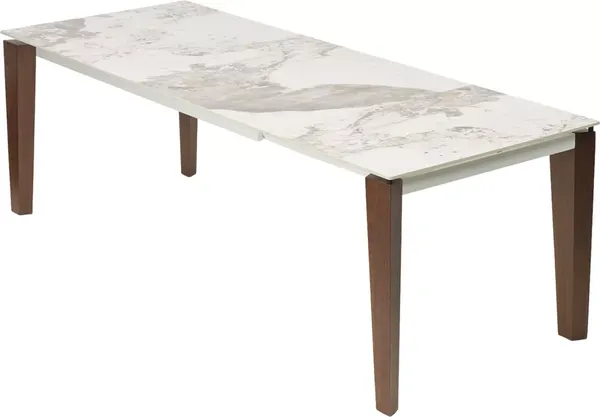 Изображение товара Обеденный стол M-City Esmir 180 Gloss Luxury Pandora Solid Ceramic / 614M05812 (орех)