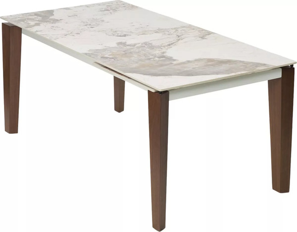 Изображение товара Обеденный стол M-City Esmir 180 Gloss Luxury Pandora Solid Ceramic / 614M05812 (орех)